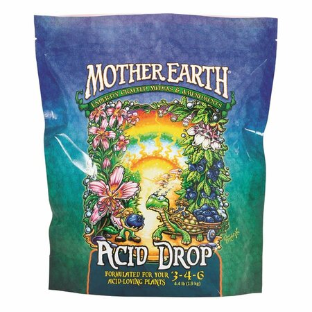 MOTHER EARTH Acid DropAcid Drop Formulated for Your Acid-Loving Plants 3-4-6 Hydroponic Plant Nutrients MO7569